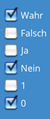 wahr oder falsch